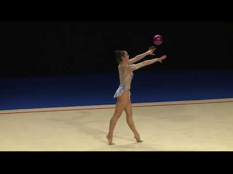 Alida Bogdanova - Senior - Ball - 2019 British Rhythmic Championships