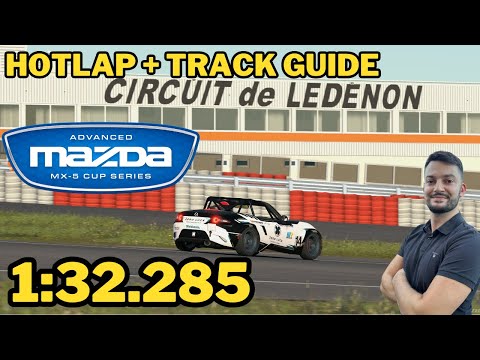 Master Circuit de Ledenon in the MX5! Hotlap & Detailed Track Guide #iracing #ledenon #mx5