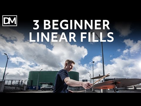 3 EASY Linear Drum Fills