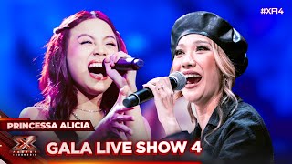 Princessa Alicia - Rindu (Agnez Mo) - Gala Live Show 4 - X Factor Indonesia 2024