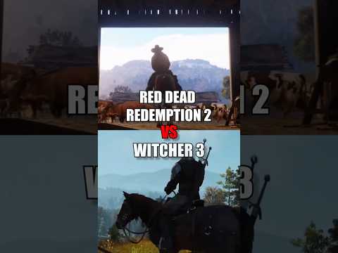 RDR2 vs Witcher 3