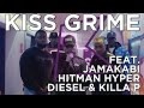 Jamakabi, Hitman Hyper, Diesel & Killa P Freestyle + Chat  | KISS Grime with Rude Kid