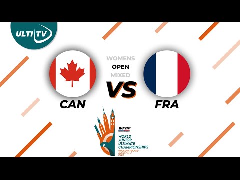 Canada vs. France - WJUC 2022 - U20 Open - Semi-final