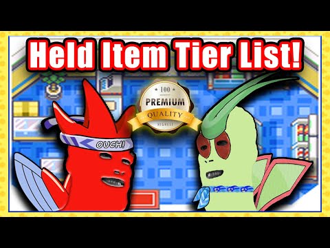 Pokemon Held Items Tier List THE PREMIUM | Choice Chads (Competitive Singles)