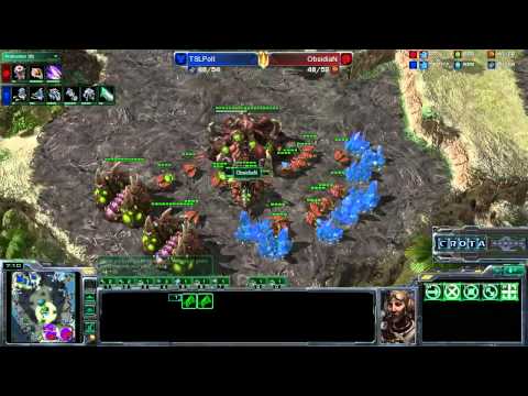 TSL Polt (T) vs Obsidian (Z) - G3 - StarCraft - SC1701