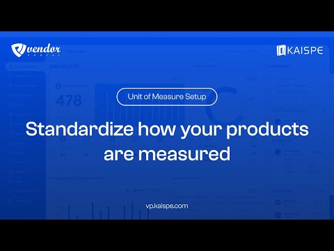 Units of Measure Configuration