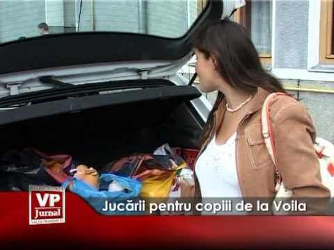 Jucării pentru copiii de la Voila