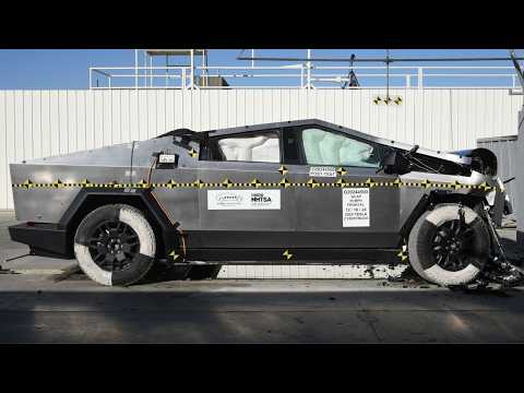 Tesla Cybertruck Amazing Crash Test Results by NCAP