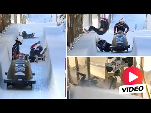 Kristopher Horn’s Incredible Solo Run After Teammates Fall in Bobsleigh Race