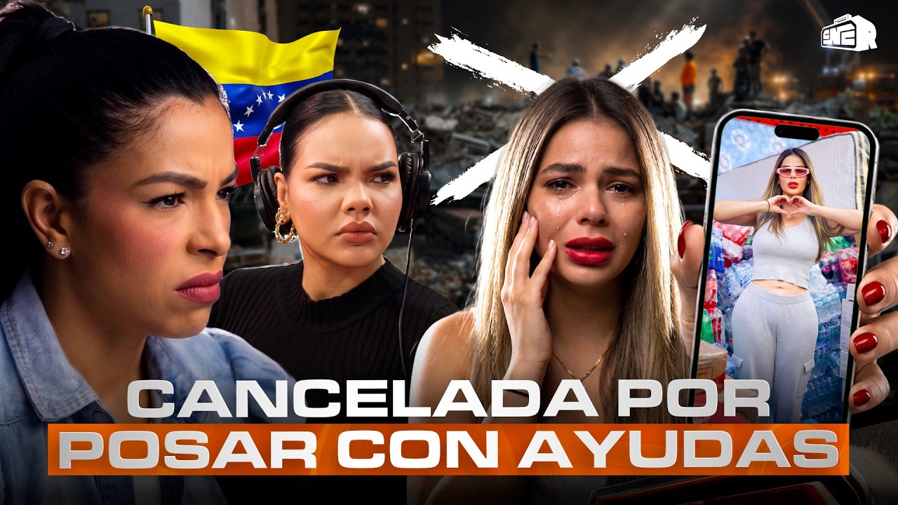 PAOLA FARIA CANCELADA POR POSAR CON AYUDAS TRAS TERREMOTOS EN VENEZUELA
