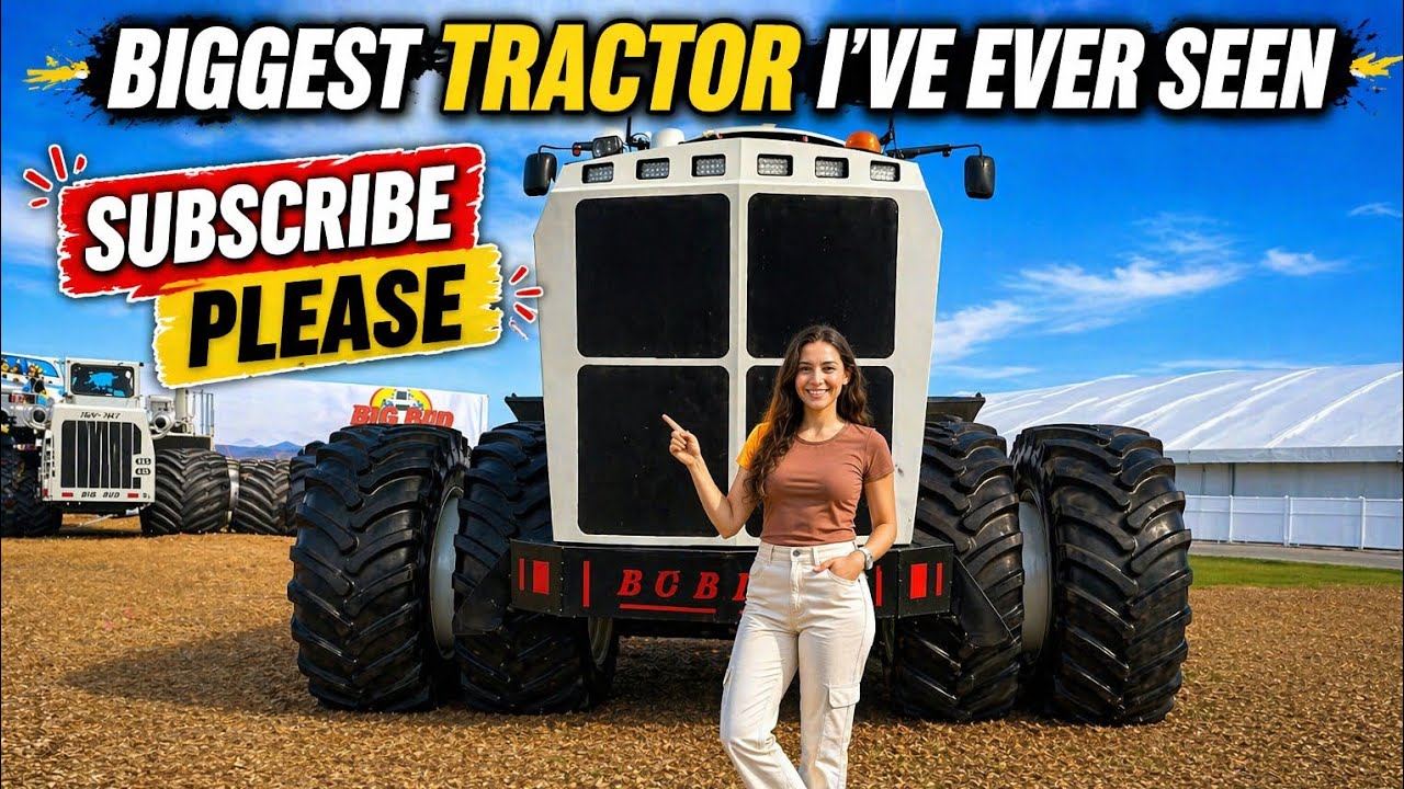 Biggest Tractor I’ve Ever Seen 😱 | World’s Largest Tractor Ever!