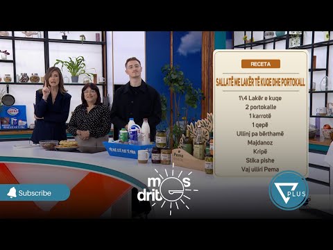 Video thumbnail: Sallatë Dimri me Lakër të Kuqe dhe Portokall