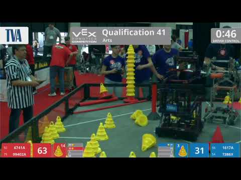 2018 VRC Arts Q41 - 6741A 99402A vs 1617A 7386X - 87 to 49