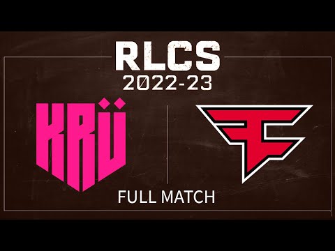 KRU vs FaZe | RLCS Winter Split Major 2023 | San Diego | 6 April 2023