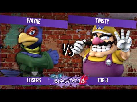 Blacklisted 6 LT8 - Ivayne (Falco) vs Twisty (Wario)