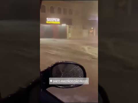 CHUVA #chuva #santoanastacio #saopaulo #interiorpaulista #rain #chuvahoje #chuvaparadormir #chuvas