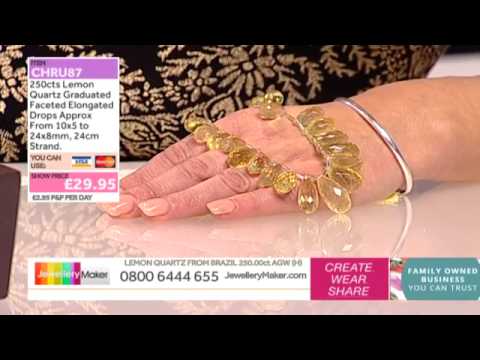How To Make Macrame Jewellery - JewelleryMaker LIVE (am) 03/04/2015
