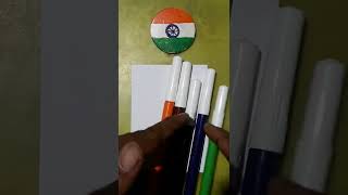 Indian National Flag🇮🇳 Drawing Jana Gana Mana National Anthem❤ #shorts #independenceday #art #viral
