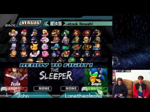 Project M At Roadside 1/16 - Round Robin - John (Zelda) vs. Lanethealmond (Sonic)