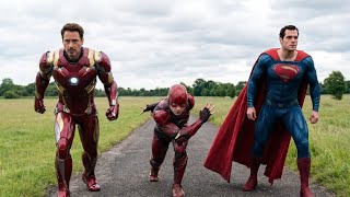 Race.Flash Vs Superman vs Ironman | Justice League x Avengers | HD 
