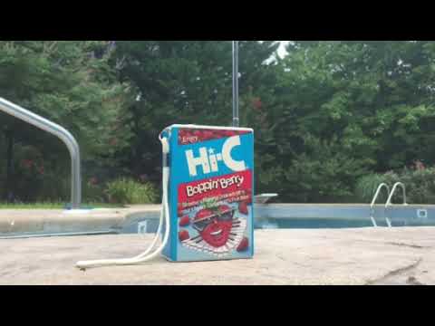 Hi-C Juice Box Radio circa 1990 feat. Jammin' Apple & Boppin' Berry - still works!