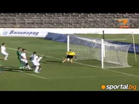 SLAVIA VS BOTEV(VRATSA) 3-2, BRANIMIR KOSTADINOV, N10, GREEN, 1 GOAL (8'), PENALTY (82')