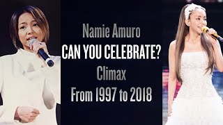 Namie Amuro - CAN YOU CELEBRATE? Climax Through The Years (1997-2018) | 安室奈美恵 ボーカルの進化