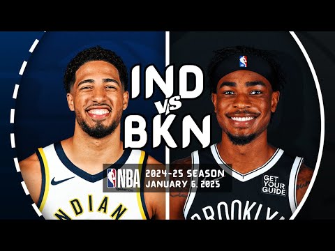 INDIANA PACERS at BROOKLYN NETS | FULL GAME HIGHLIGHTS | January 6, 2025 | 2024-25 Season