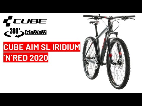 Cube AIM SL iridium´n´red 2020: 360 Bike review