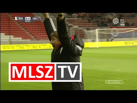 Murka Benedek gólja a DVSC - Vasas FC mérkőzésen