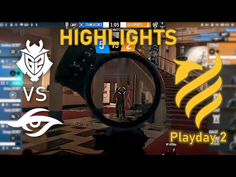 GREAT GAME! New G2 vs New Secret - HIGHLIGHTS - Playday 2 - EUL 2022 Stage 3 - R6 Esport