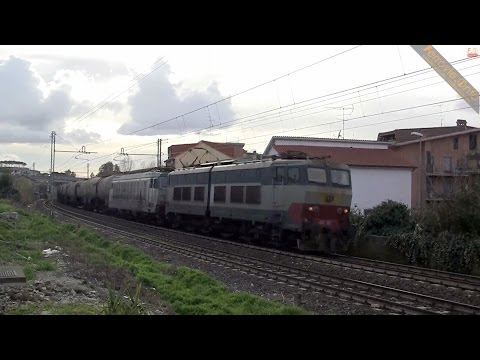 E.656.607 in transito a Monterotondo - E.656.607 running in Monterotondo