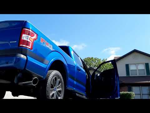 2018 F150 3.5 Ecoboost MBRP 4 inch catback idle and revs