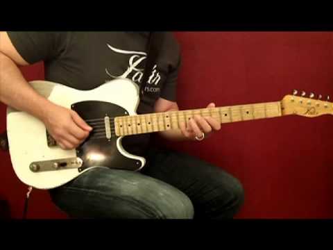 Palir Classic Titan - Demo by TJ Scarlett loaded with Porter Pickups Vintage Custom Tele Pickups