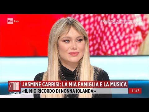 Jasmine Carrisi: la mia famiglia e la musica  - Storie Italiane 20/12/2022