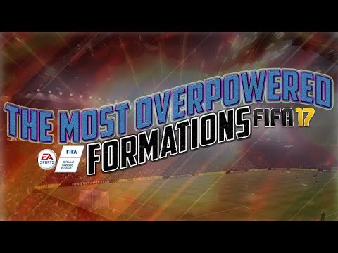 THE MOST OVERPOWERED FORMATIONS IN FIFA TOP 5 FOR FUT CHAMPIONS! FIFA 17!