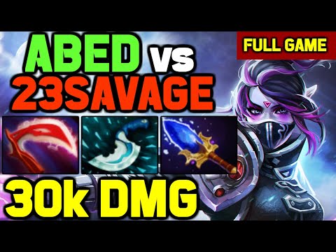 OMG! Abed NO DEATH Templar Assassin 19 Kills with SCEPTER TELEPORT STYLE