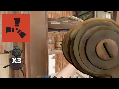 Rust Raids: Raiding VT's Cave Base with 3 Auto Turrets