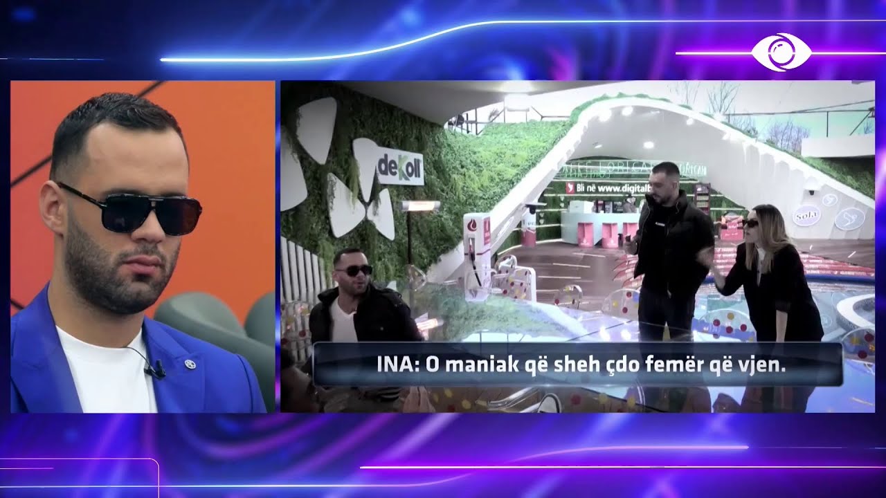 “Maniak që sheh çdo femër”/ Përplasjet e ashpra Ina-Stenaldo: Ke ardhur me një puthje këtu!