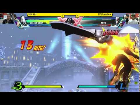 "The Throne" UMVC3 | BR|K-West vs EDC|SilverSnow