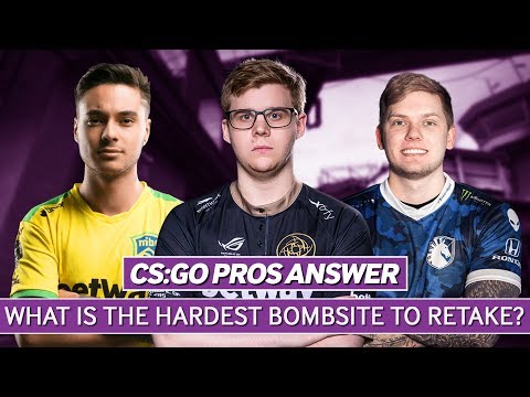 CS:GO Pros Answer: What is the Hardest Bombsite to Retake?