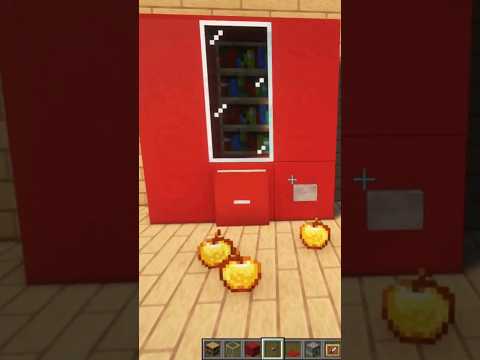 INCROYABLE! Comment construire un distributeur automatique sur Minecraft!