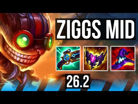 ZIGGS vs KATARINA (MID) | KR Master | 26.2
