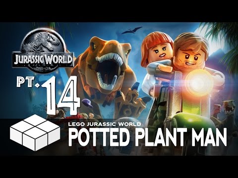LEGO Jurassic World #14 - Potted Plant Man | Co-Op PC Gameplay