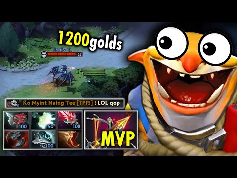 NEW TECHIES GOD!! 1200Golds MindHack Strat - SUPER TRY HARD FOR MVP | Techies Official