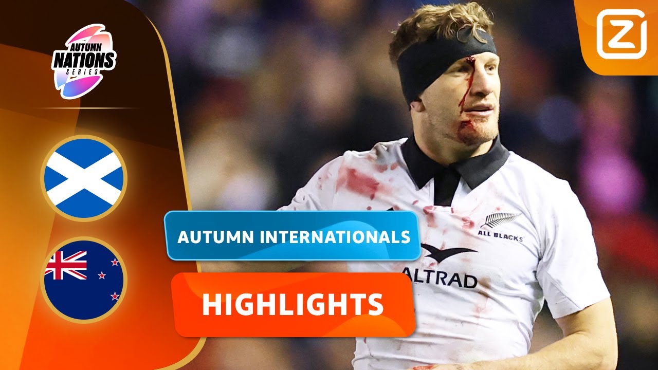 WAT EEN TRY VAN MCKENZIE!😱🥵| Schotland vs Nieuw-Zeeland | Autumn Internationals 2025 | Samenvatting