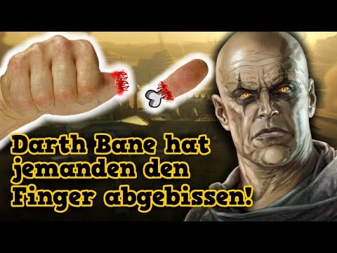 Warum DARTH BANE einem Minenarbeiter den Finger ABGEBISSEN hat! [Legends]