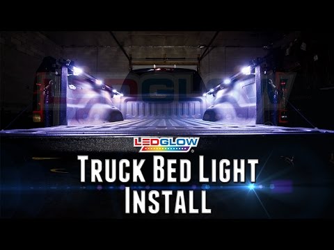 Installation | LEDGlow 8pc White LED Truck Bed Lights