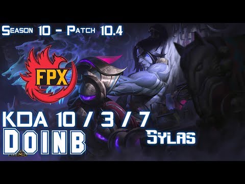FPX Doinb SYLAS vs DARIUS Mid - Patch 10.4 KR Ranked