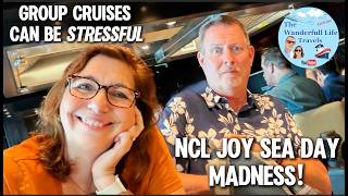 NCL Joy Cruise Ship: What a REAL Sea Day Looks Like | Group Cruise Day 2